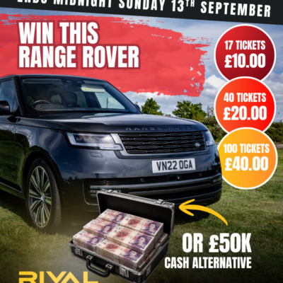 Win this Range Rover D350 SE